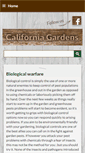 Mobile Screenshot of californiagardens.co.uk