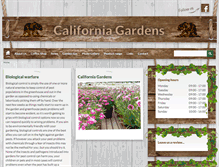 Tablet Screenshot of californiagardens.co.uk